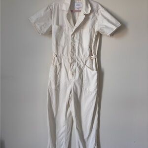 Pistola Ivory Jumpsuit in cotton